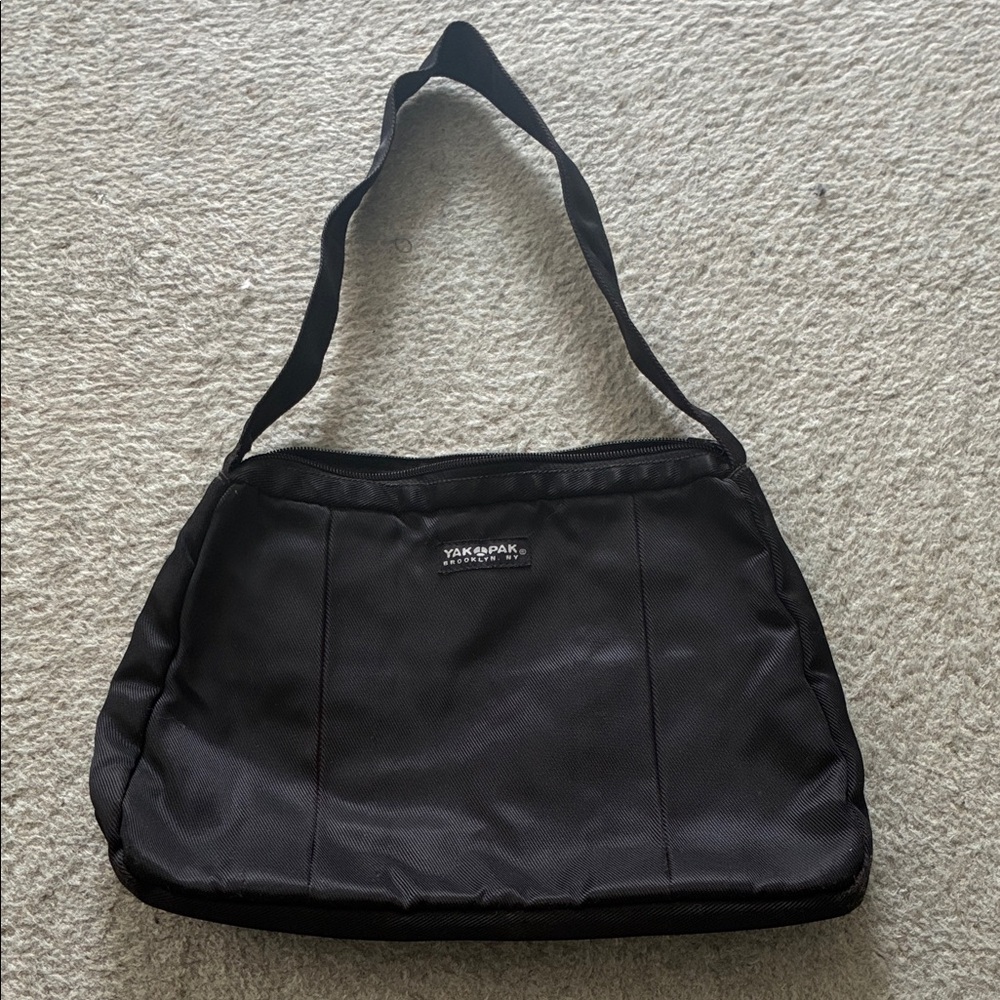 Vintage Yak Pak Black Shoulder Bag